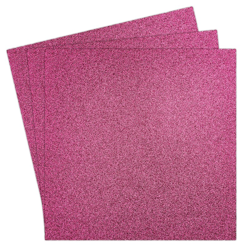 Wild Berry Glitter Paper