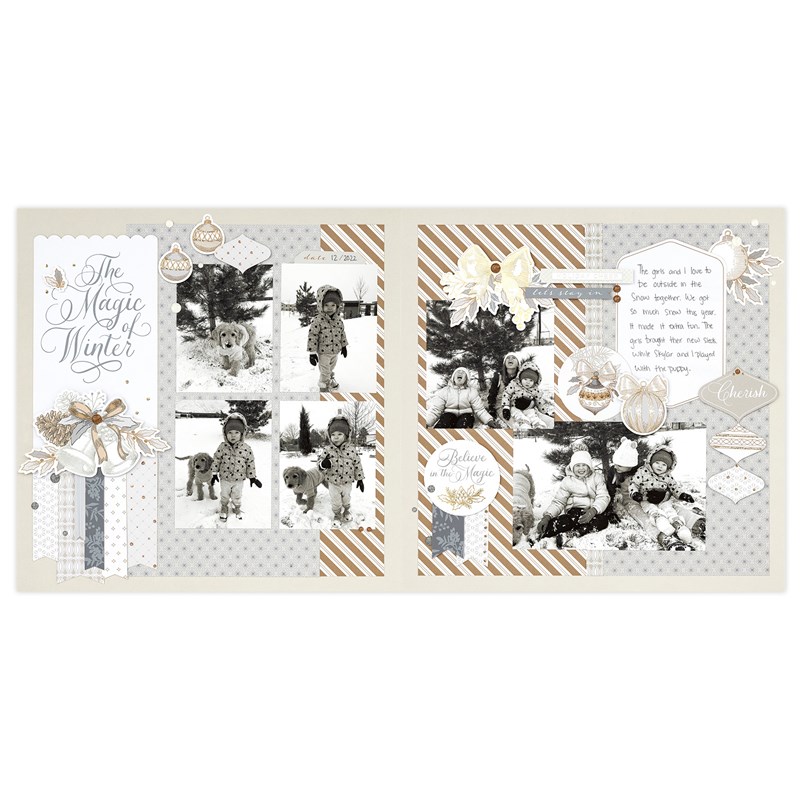 Silver Bells Scrapbooking Workshop Kit (without Memory Protectors™)