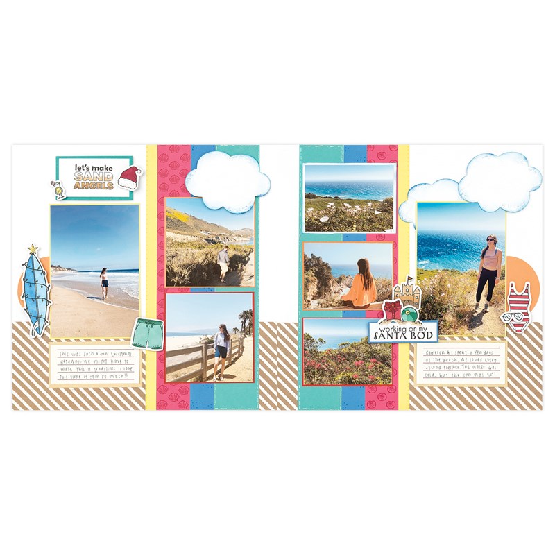 Sand, Surf & Santa Stamp Set