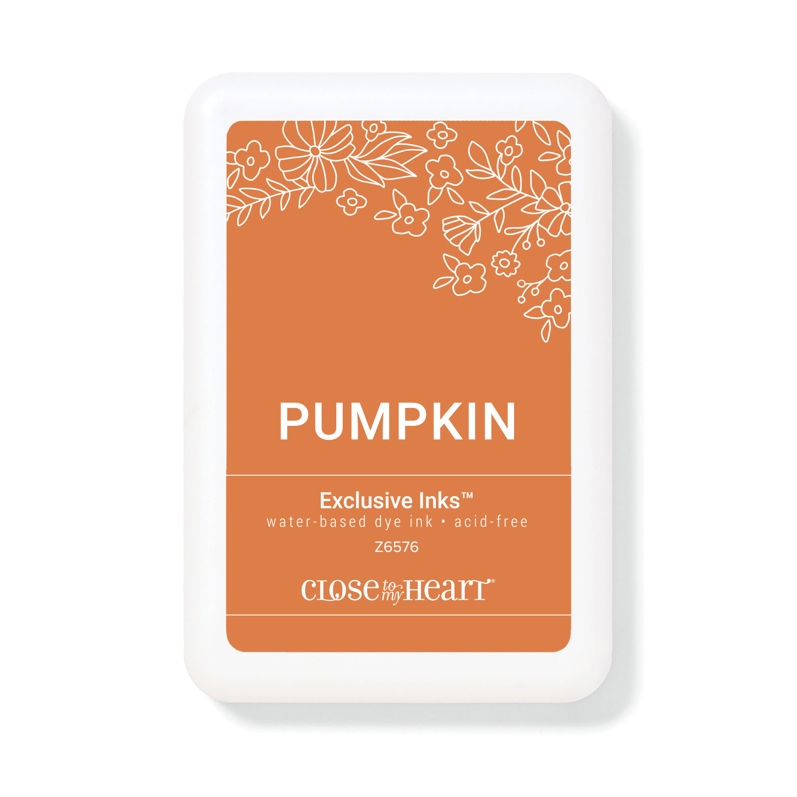 Pumpkin Exclusive Inks Stamp Pad Z6576 Close To My Heart