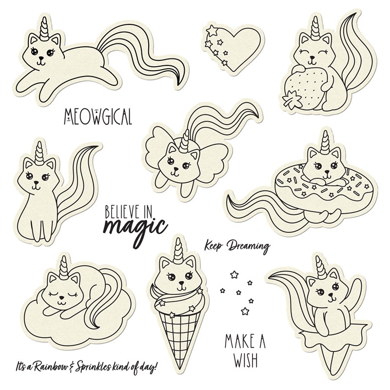 Meowgical Stamp + Thin Cuts