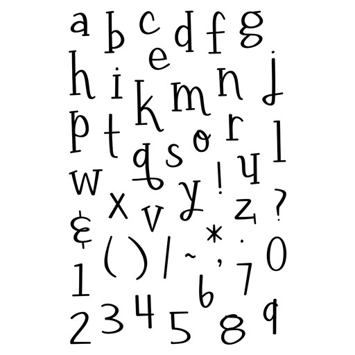 Whimsy Alphabet (C1811)