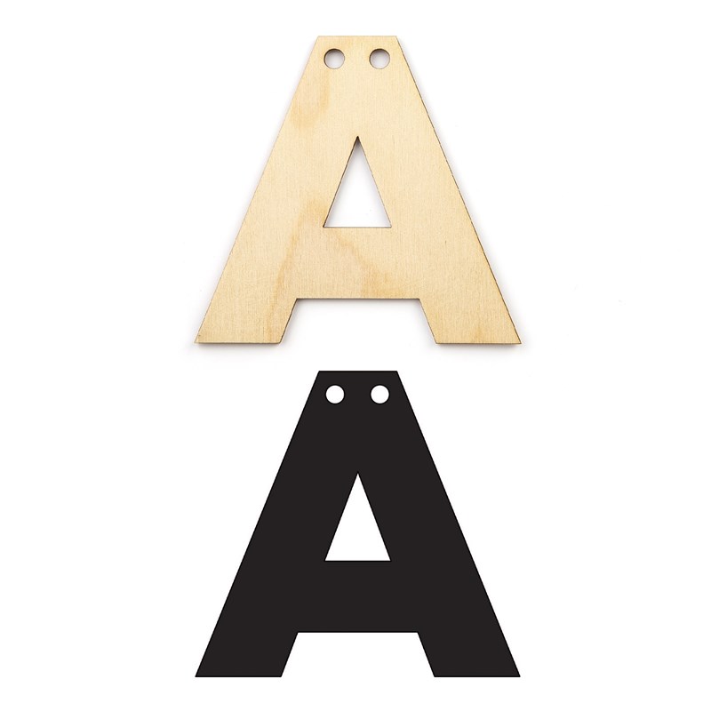 Alphabet Banner—A