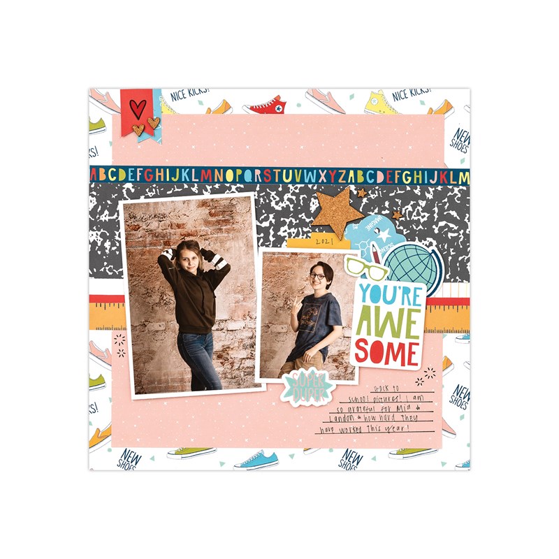 Smarty Pants Scrapbooking Workshop Kit (without stamp or Thin Cuts)