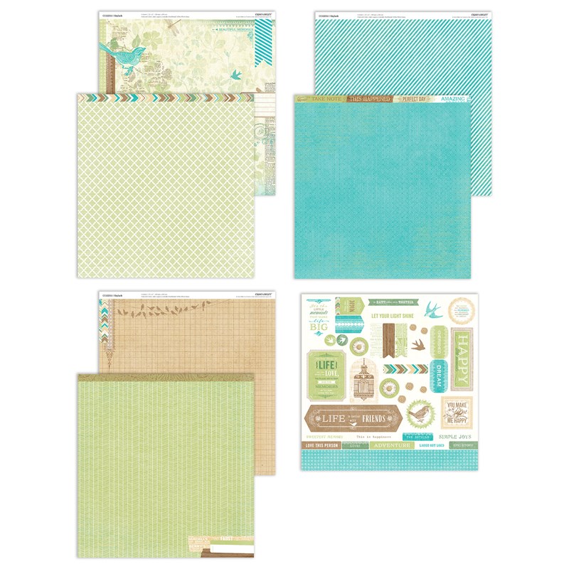 Skylark Paper Packet + Sticker Sheet