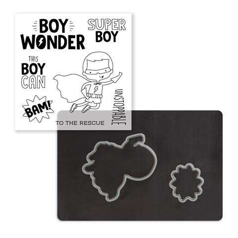 Super Boy Stamp + Thin Cuts (Z4162)