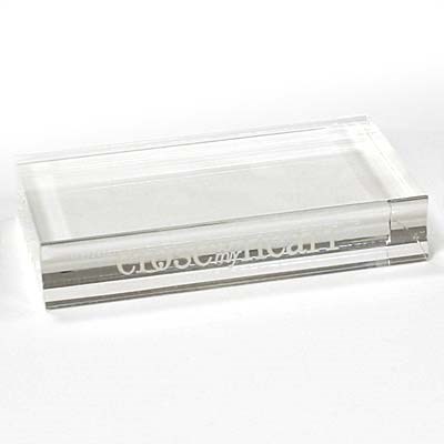 2 Piece Round Stamping Block Set Clear Acrylic – Layle By Mail