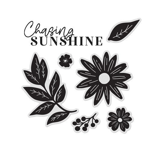 Chasing Sunshine Stamp + Thin Cuts (Z4669)