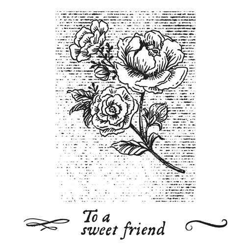 Academia Rose Stamp Set (C1940)