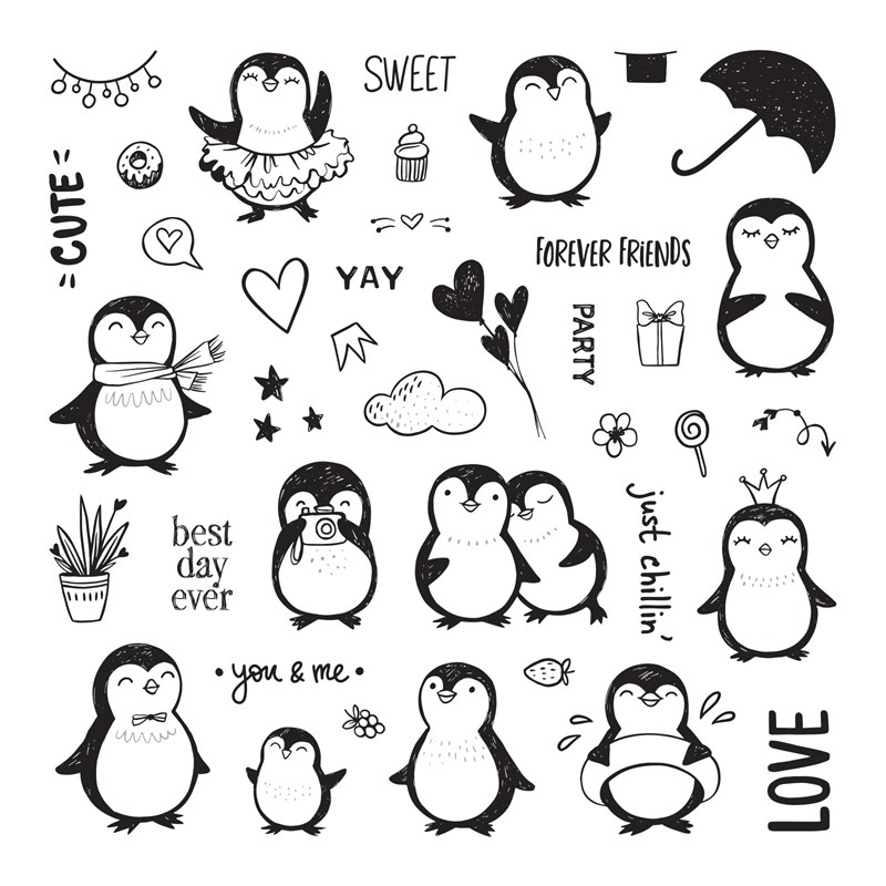 Little Penguins Album Workshop Kit
