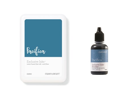 Pacifica Exclusive Inks™ Stamp Pad + Re-inker (CC1401)