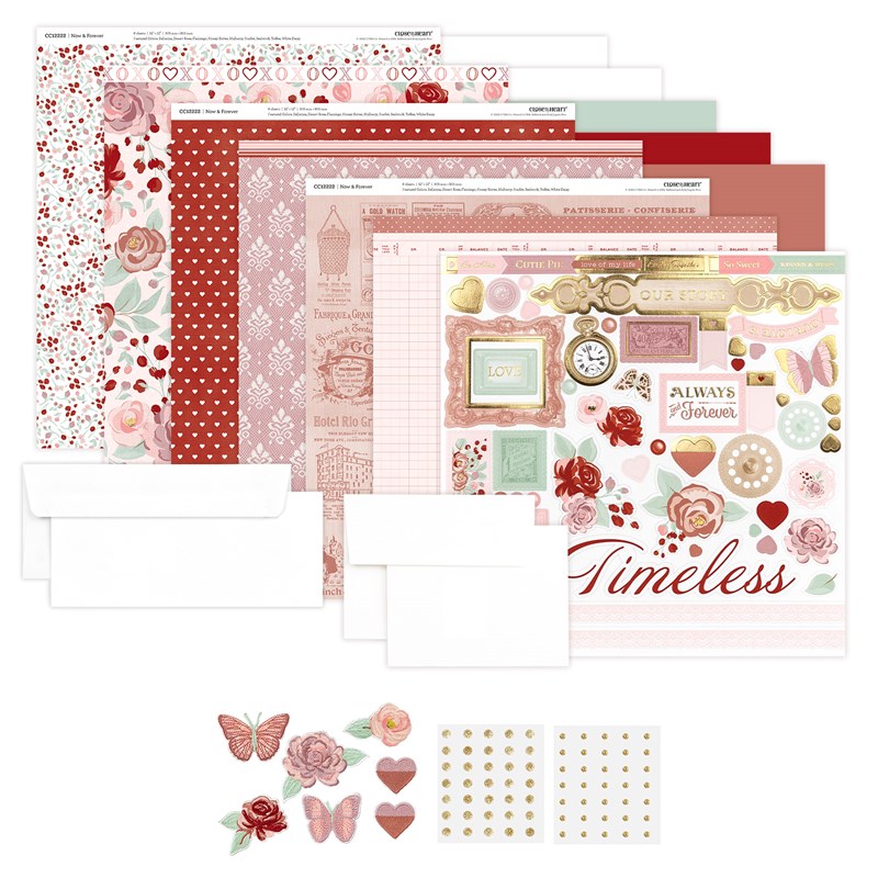 Now & Forever Cardmaking Workshop Kit (without stamp + Thin Cuts)