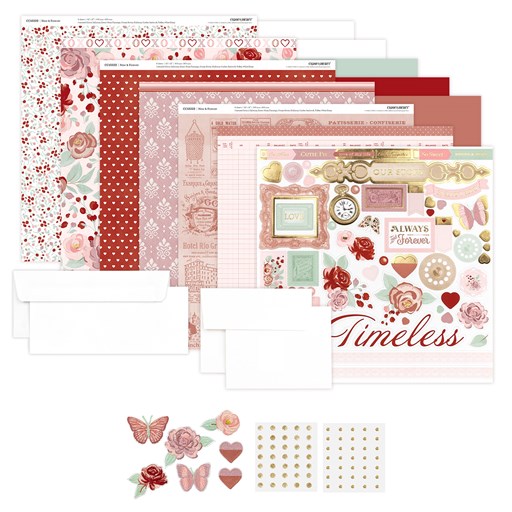Now & Forever Cardmaking Workshop Kit (without stamp + Thin Cuts) (CC12247)