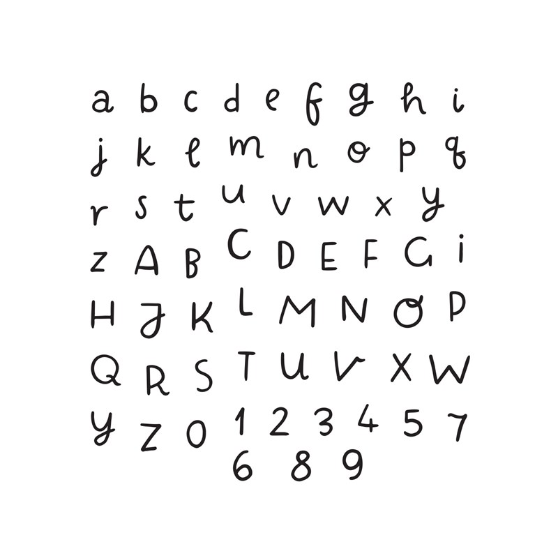 Cassidy Alphabet Stamp Set