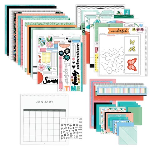 Reasons to Smile Calendar Kit with Stamp Set (Z3601)