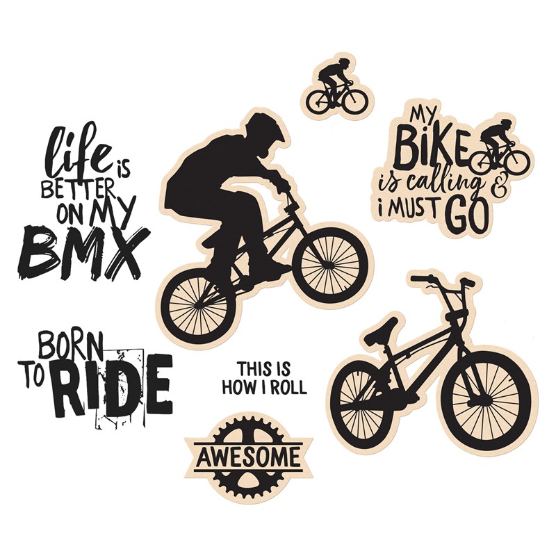 BMX Life Stamp + Thin Cuts