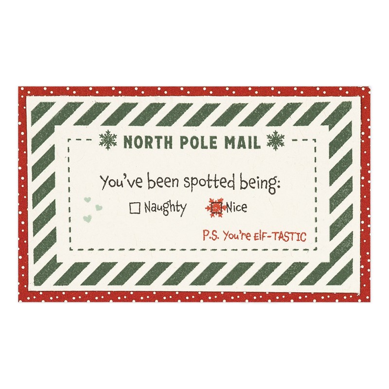 North Pole Mail Stamp Set