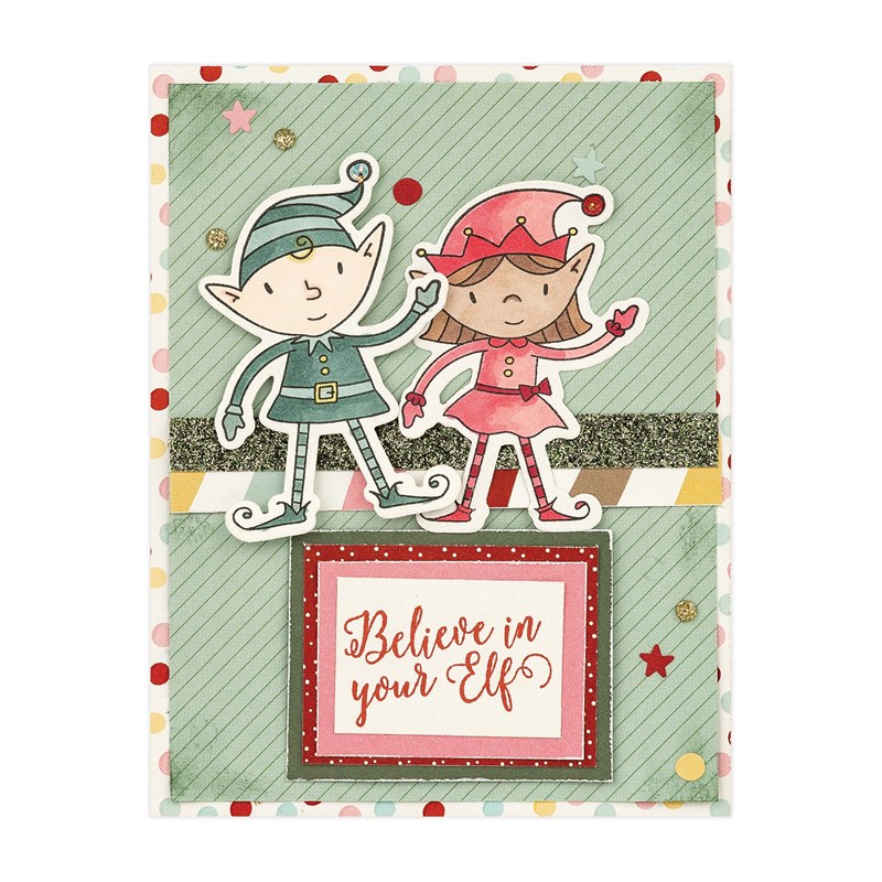 Merry Elf-mas Stamp Set