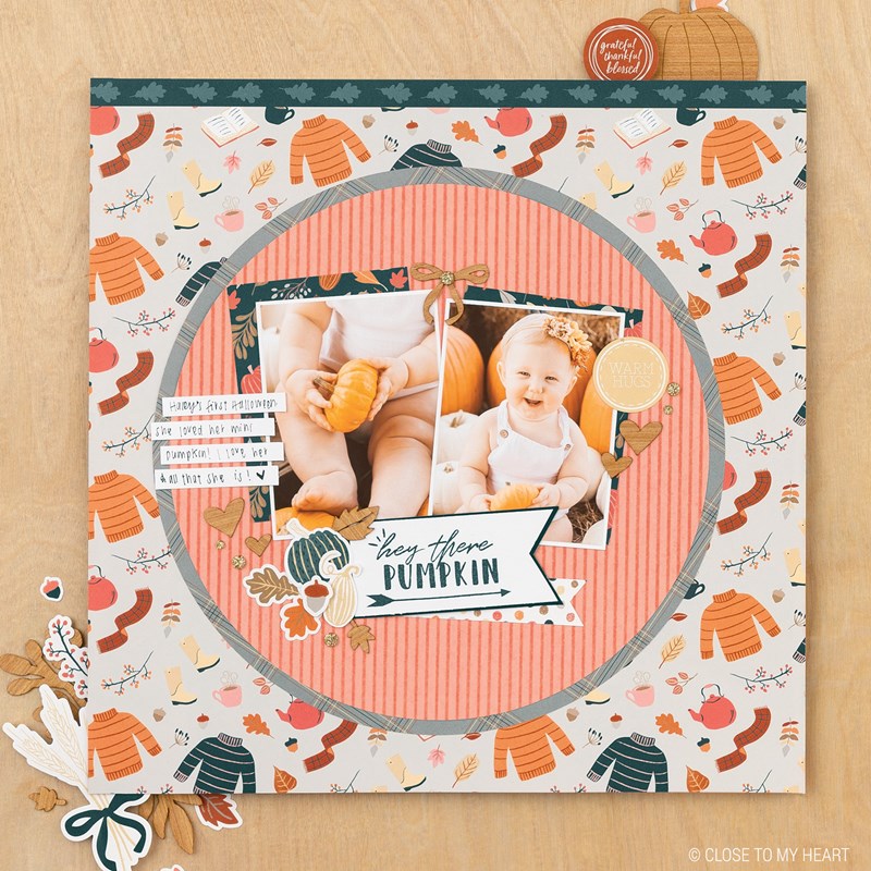 Pumpkin Spice Paper Packet + Sticker Sheet