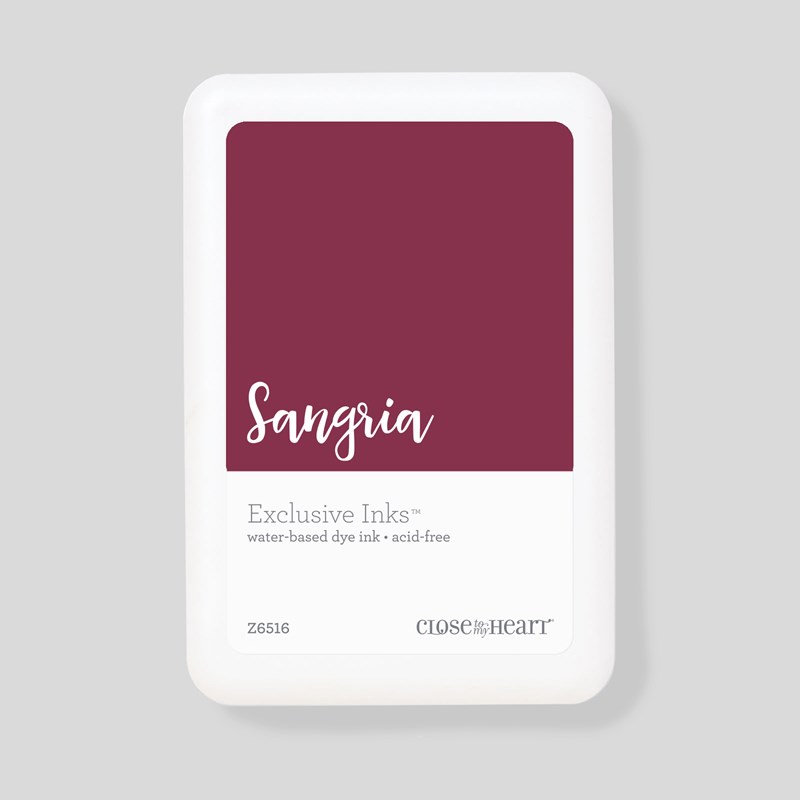 Sangria Exclusive Inks™ Stamp Pad