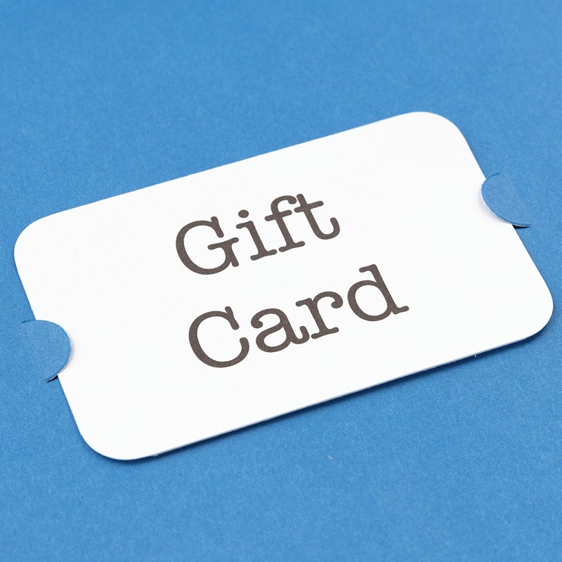 Gift Card Tabs Thin Cuts