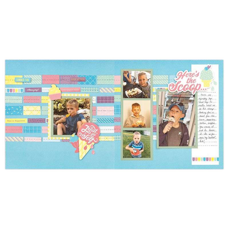 Tutti Frutti Scrapbooking Workshop Kit (without Memory Protectors™)