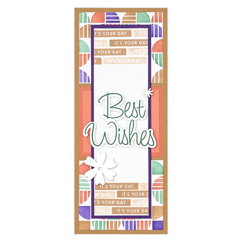 All the Best Wishes Cardmaking Workshop Kit (without stencils)