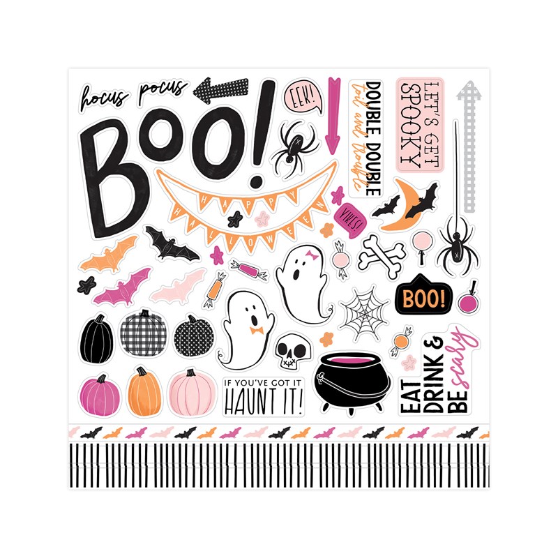 Boo Crew Paper Packet + Sticker Sheet