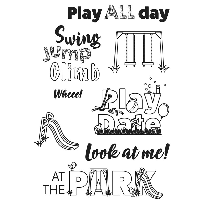 At the Park Stamp Set