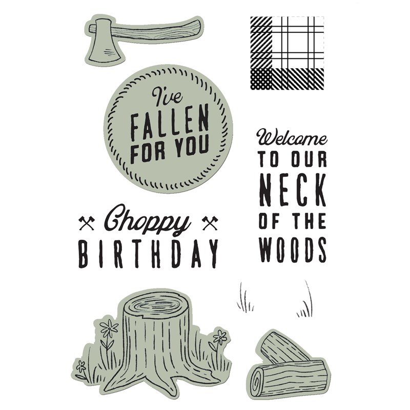 Timber—Cardmaking Stamp + Thin Cuts
