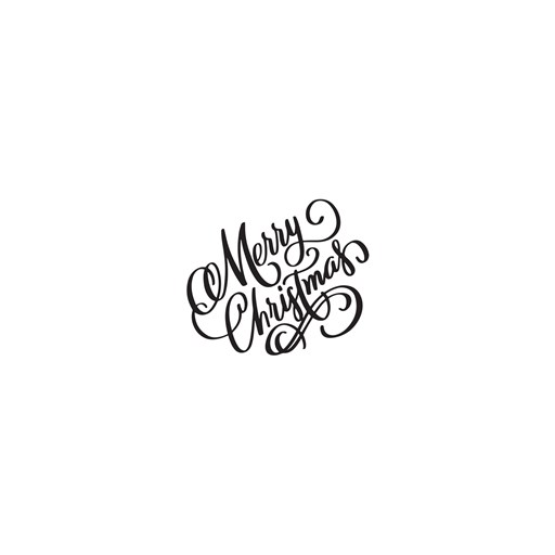 Merry Christmas Flourish (M1298)