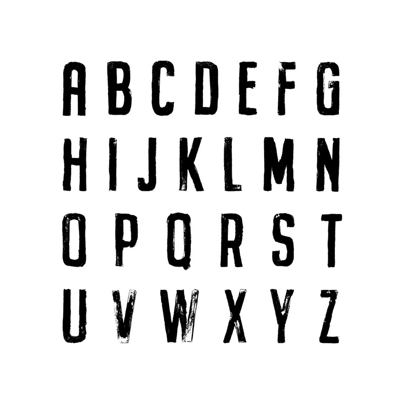 Starter Alphabet Stamp Set