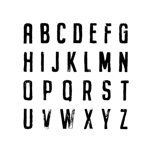 Starter Alphabet Stamp Set (B1817)