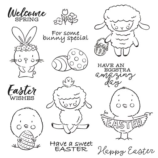 Sweet Easter Stamp Set (D2144)
