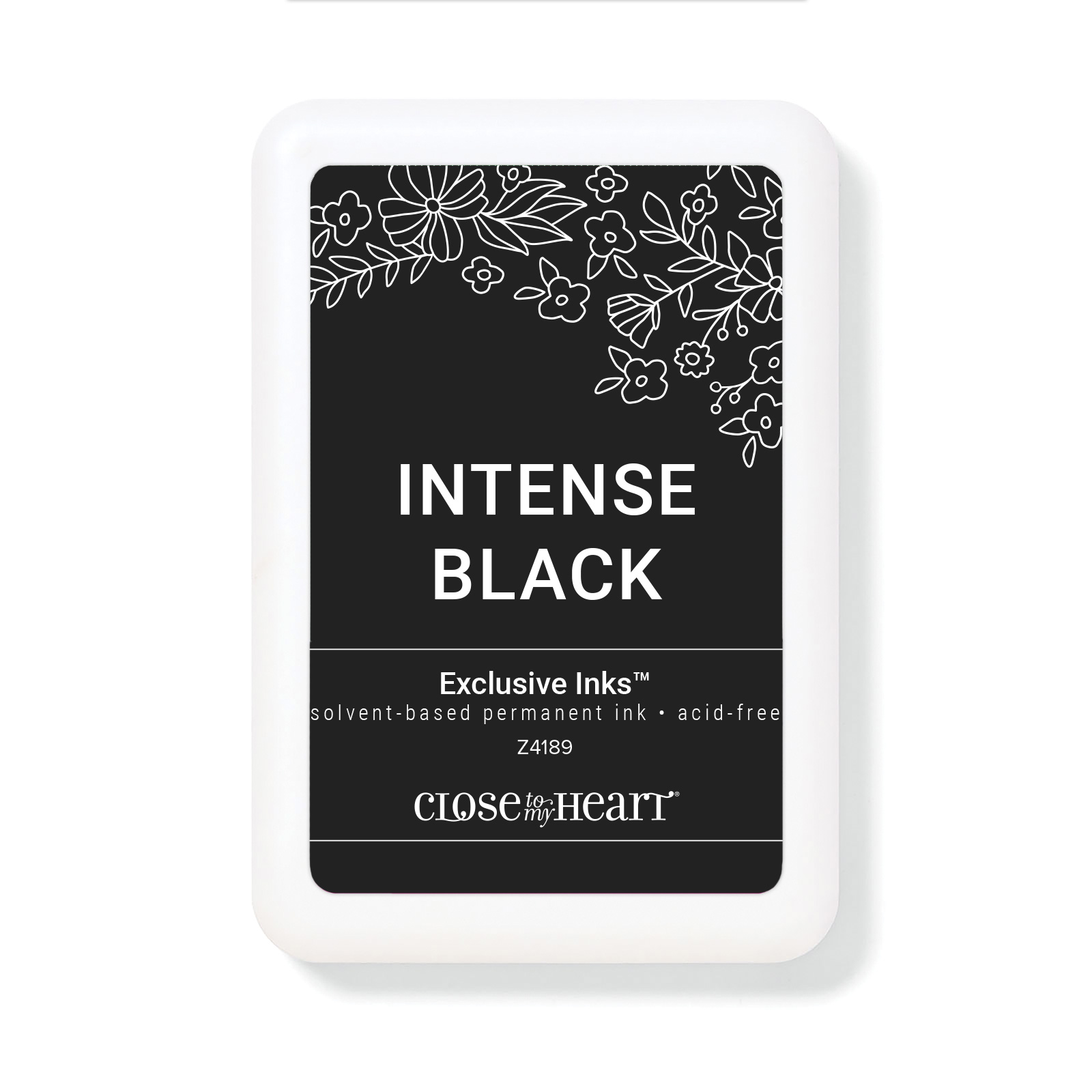 Intense Black Exclusive Inks Stamp Pad Z4189 Close To My Heart