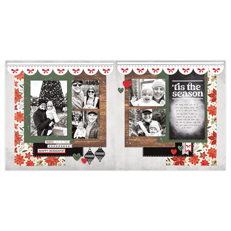 Home for Christmas Scrapbooking Workshop Kit (without Memory Protectors™)