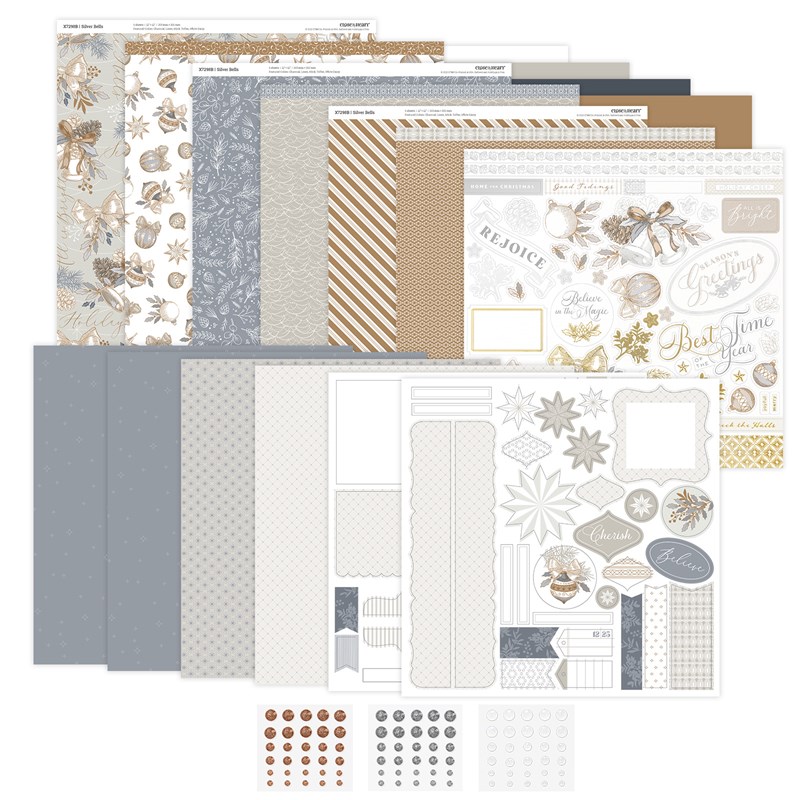 Silver Bells Scrapbooking Workshop Kit (without Memory Protectors™)