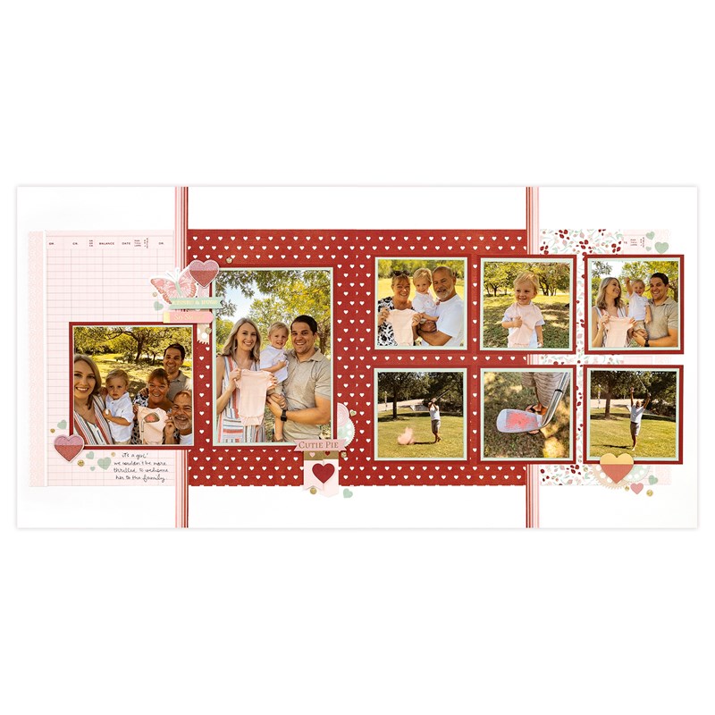 Now & Forever Scrapbooking Workshop Kit (without stamp + Thin Cuts)