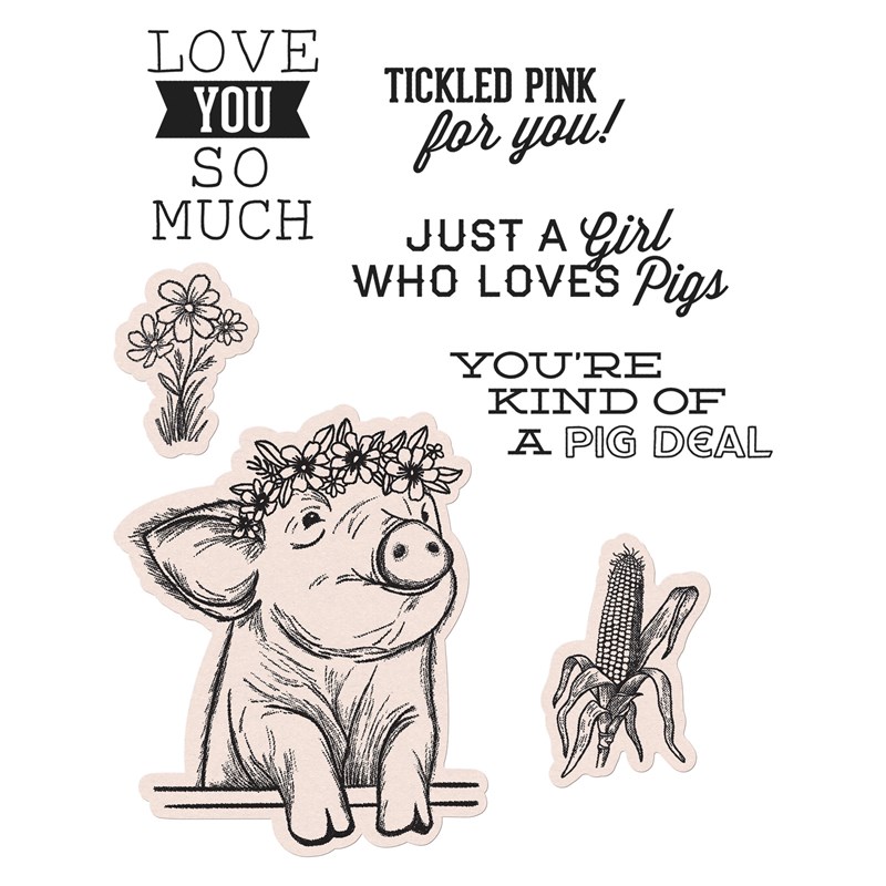 Kind of a Pig Deal Stamp + Thin Cuts