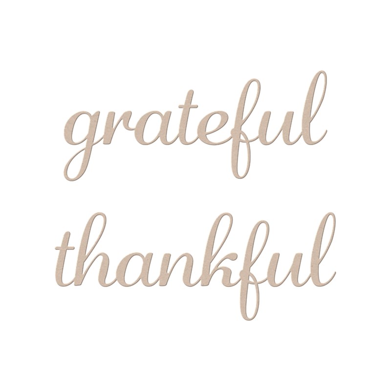 Gratitude Thin Cuts