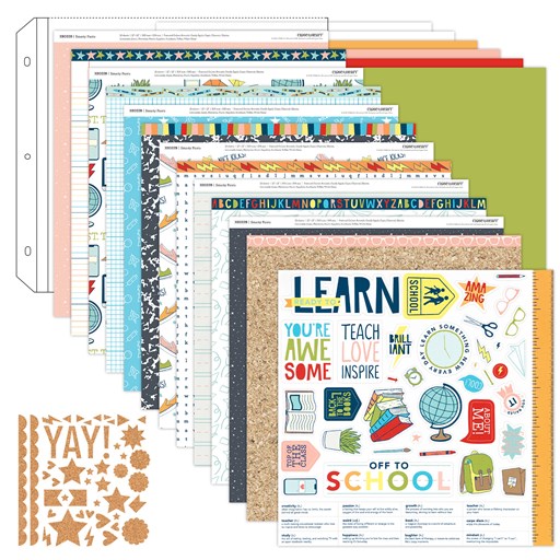 Smarty Pants Scrapbooking Workshop Kit (without stamp or Thin Cuts) (CC6228)