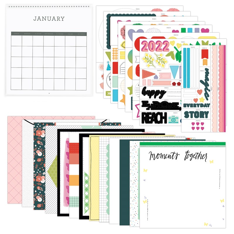 Remember Today Calendar Kit (without stamp set)