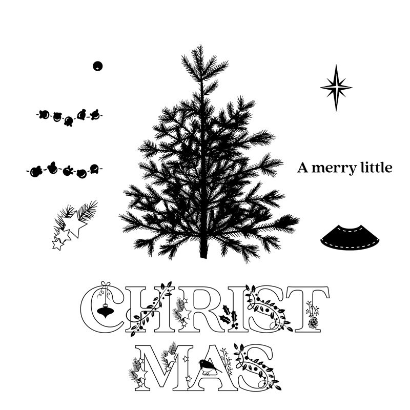 Christmas Story—Scrapbooking Stamp Set