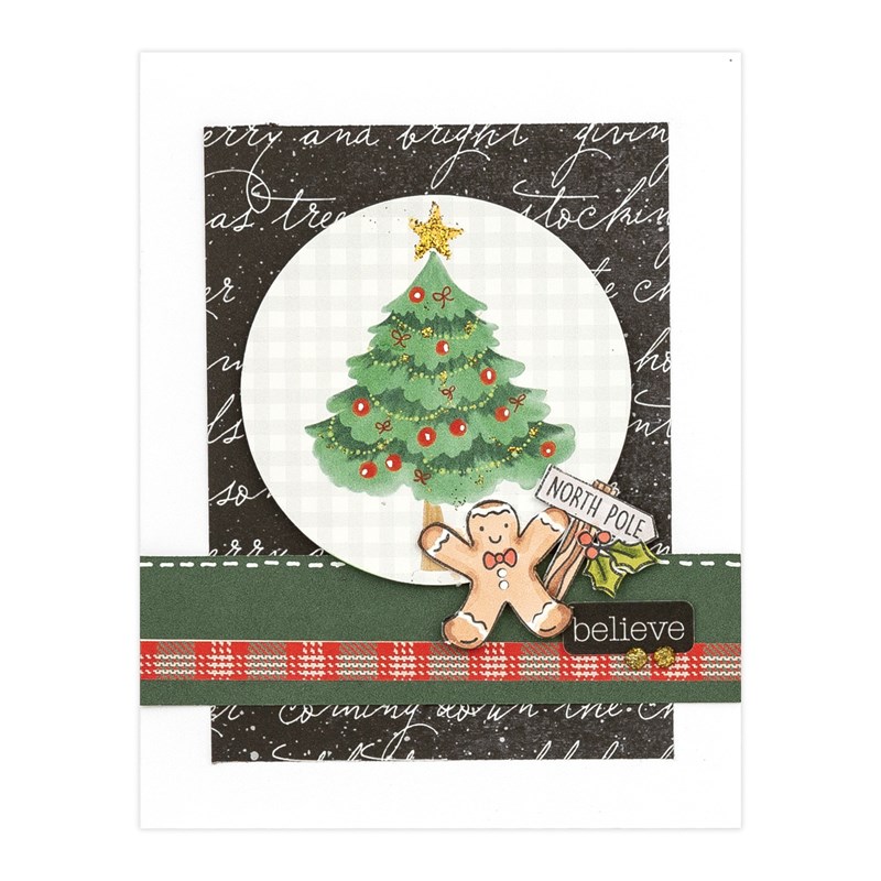Christmas Alphabet Stamp Set