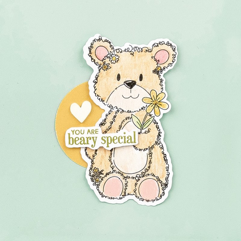 Beary Special Stamp + Thin Cuts